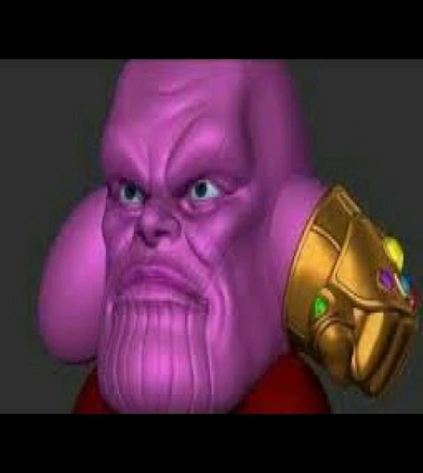 Thanos autorstwa spacecatmarine, memy Thanosa Tapeta na telefon HD