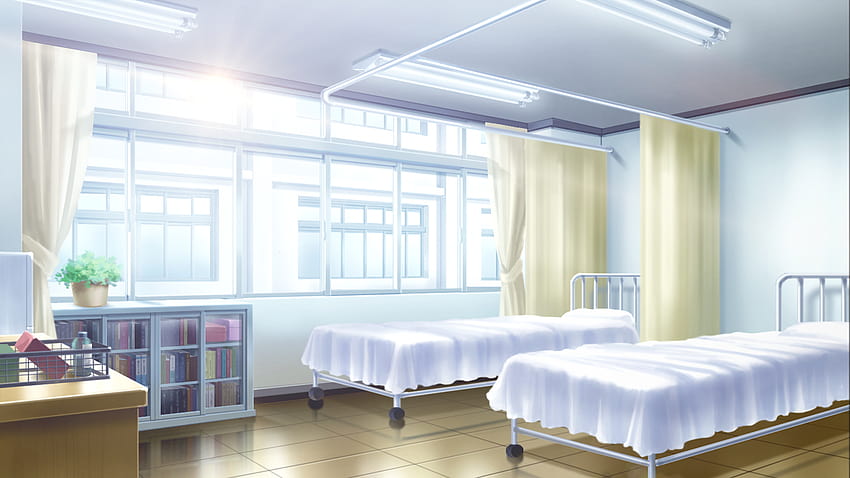 Children's hospital: Hospital Bed Backgrounds Anime HD wallpaper | Pxfuel