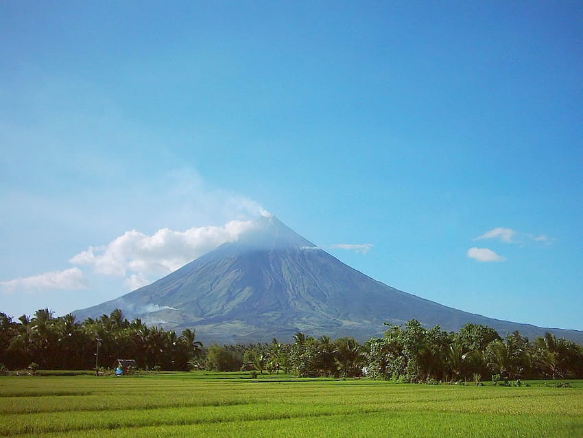 Mayon Volcano Stock HD wallpaper