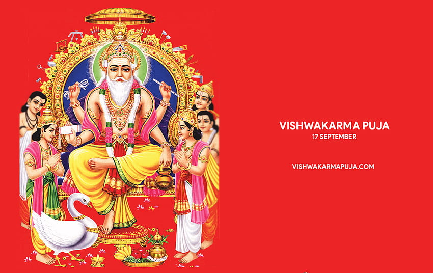 feliz vishwakarma puja, templo hindú, templo, arte, pintura, lugar de culto fondo de pantalla