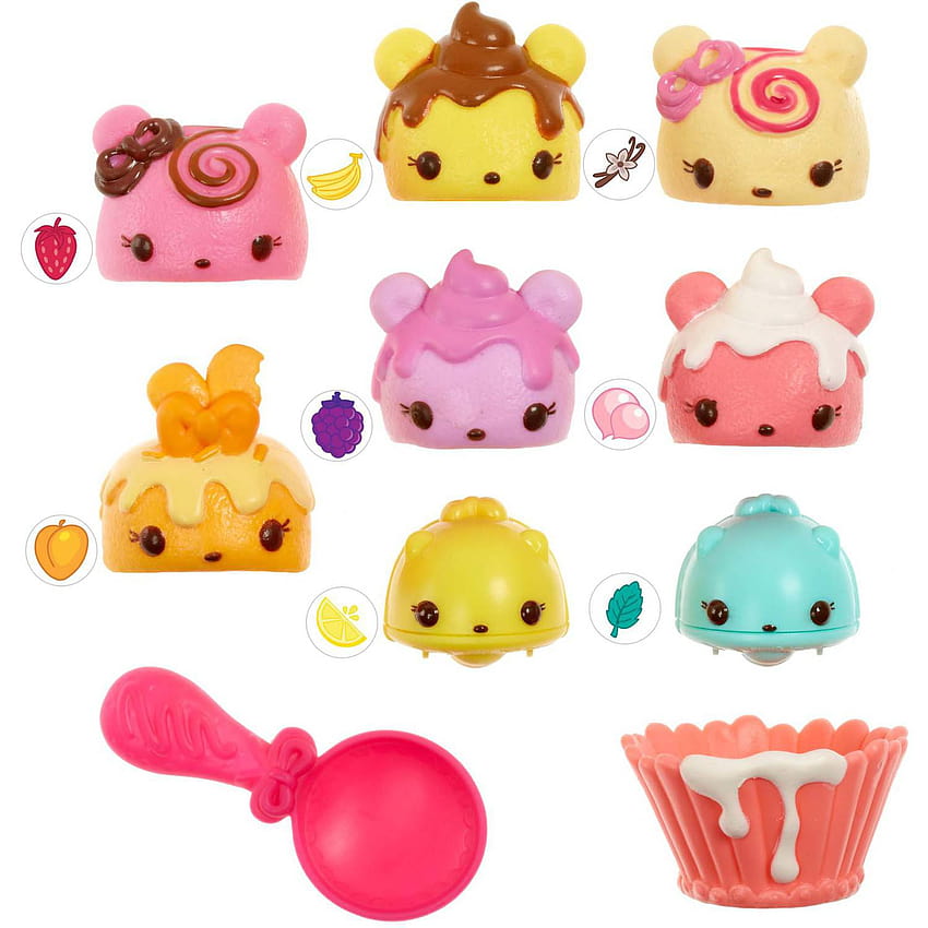 Num Noms Scented Deluxe Cupcake Party Pack, 8, num nums HD phone wallpaper