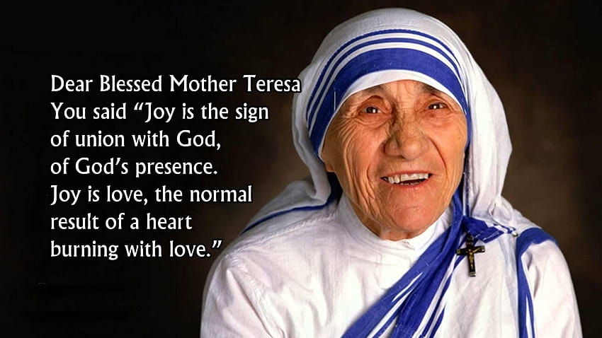 Matka Teresa na PC Tapeta HD