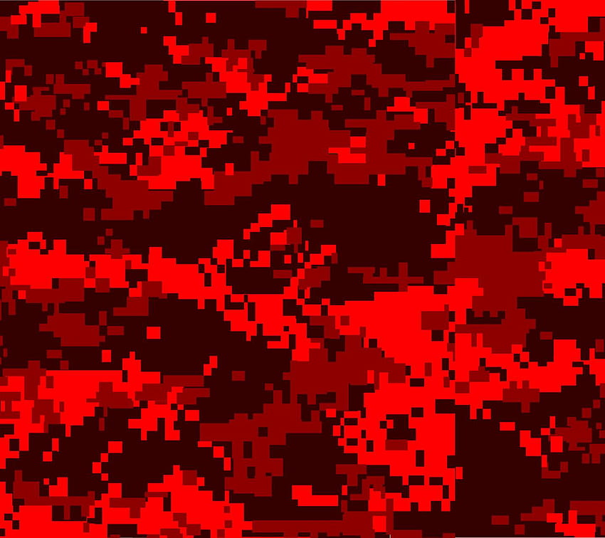 camuflagem vermelha papel de parede HD