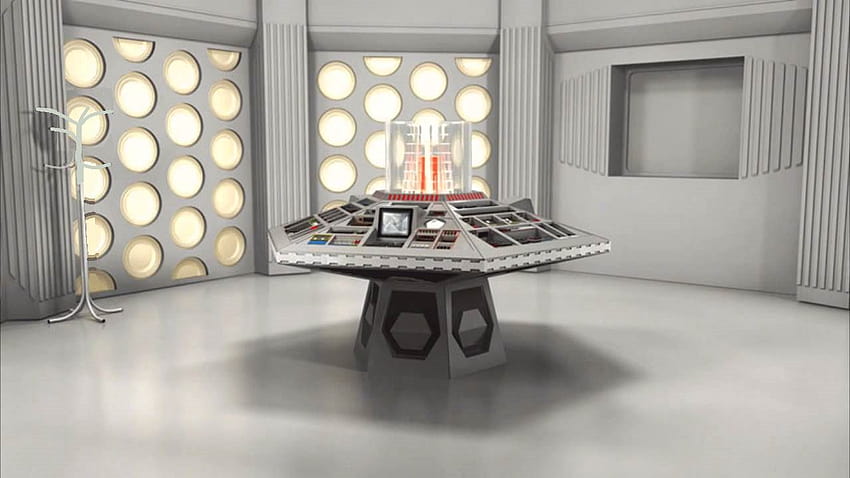 Класически Doctor Who Tardis ..., tardis интериор HD тапет