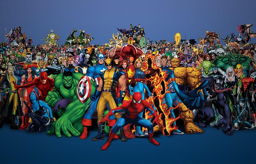 48 Marvel Modern Ultra, héros Marvel Fond d'écran HD