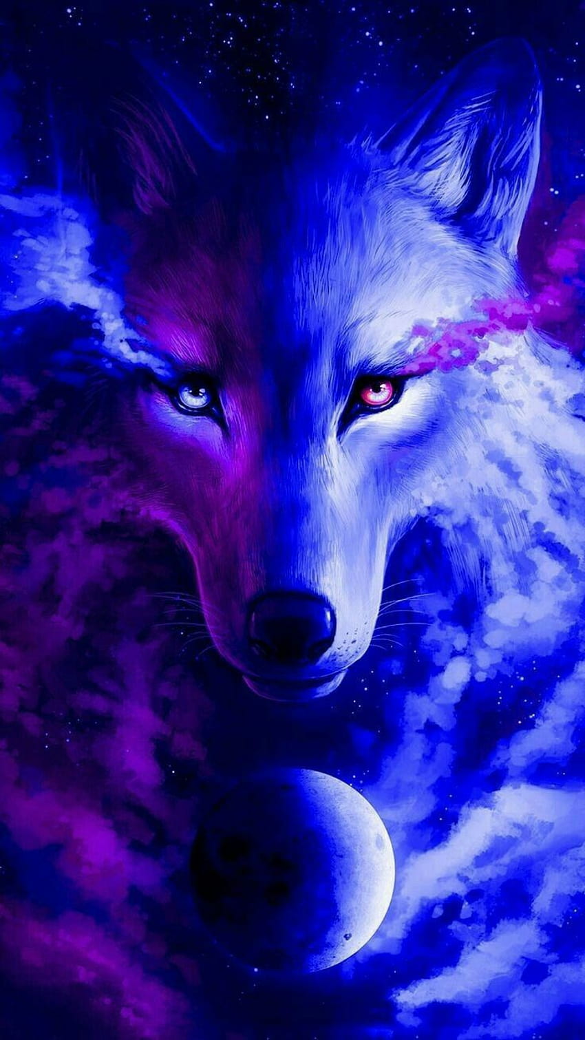44 Mystical wolf ideas, mystic wolf HD phone wallpaper