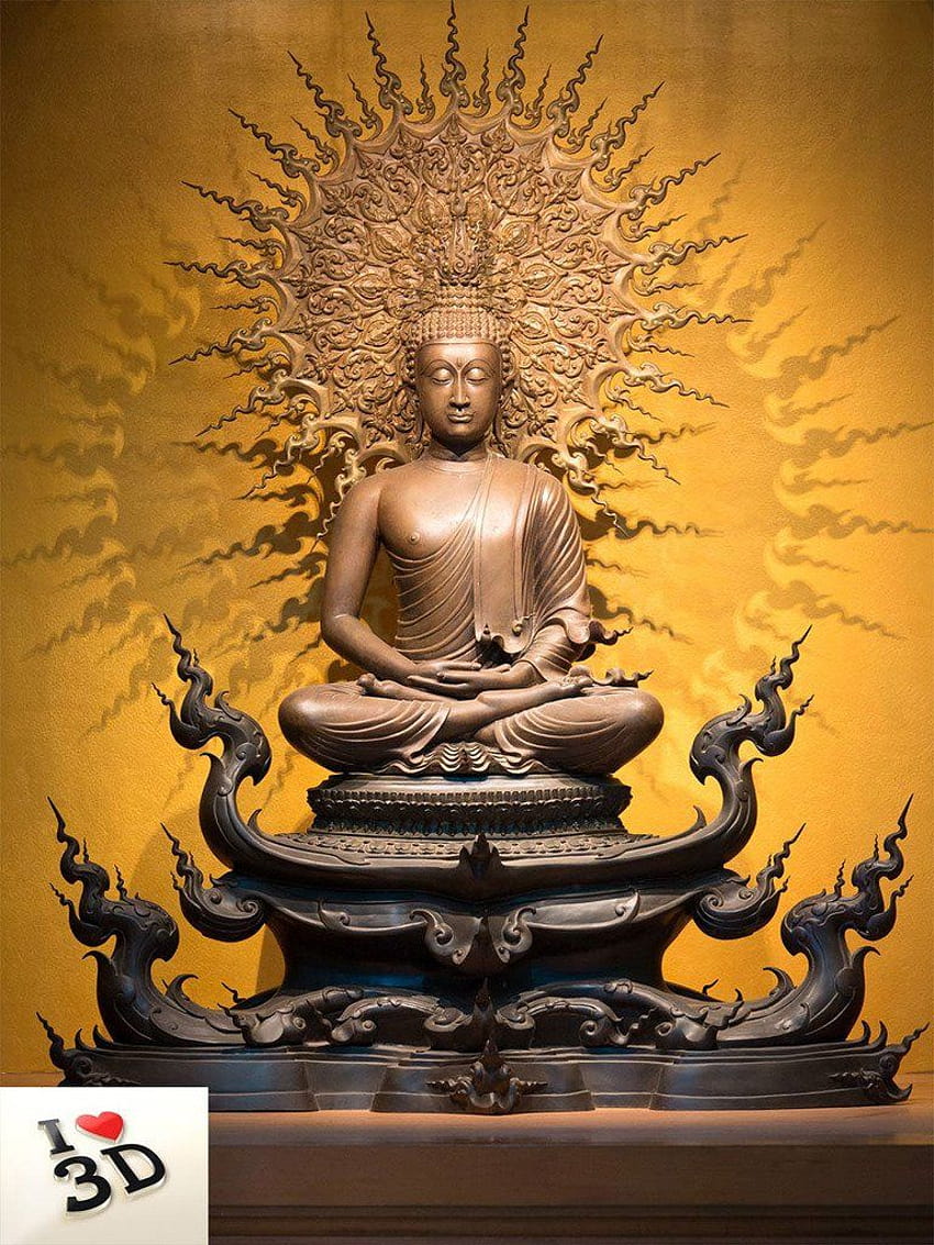 Kayra Décor Spirit of Zen Lord Buddha Design 3D Print, 3d buddha HD phone wallpaper