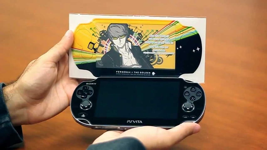 Persona 4 Golden: Applying the PS Vita Skin, vita transparent anime HD wallpaper