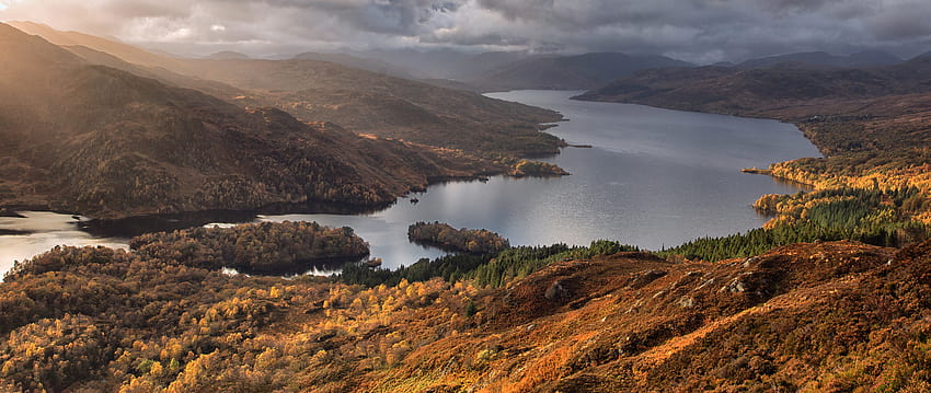10 Hotspots For Scottish Autumn Views, autumn loch HD wallpaper