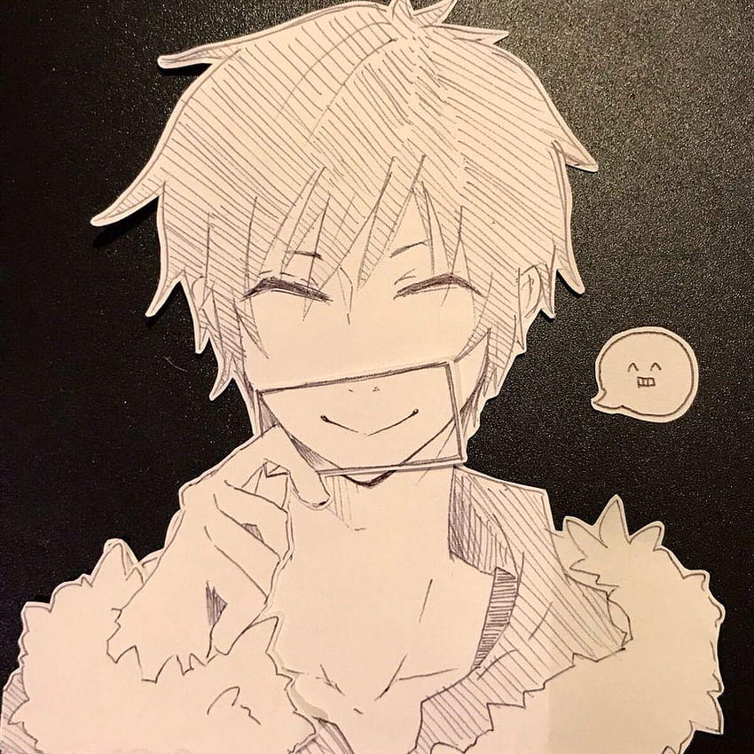 Anime Evil Smile Drawing