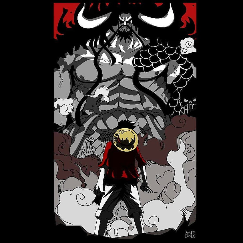 LUFFY vs KAIDO ARTWORK : OnePiece HD phone wallpaper