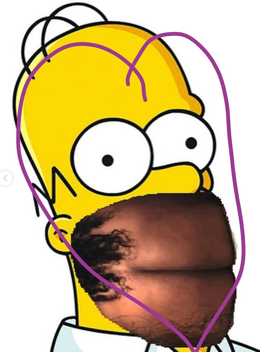 Lizzo Putting Her Booty In Homer Simpson's Mouth Just Made My Day, Please Enjoy, 바트 심슨 프라이드 HD 전화 배경 화면