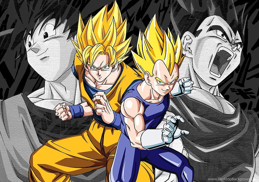 Drawing Goku vs Vegeta  EPIC FIGHT  TolgArt  YouTube
