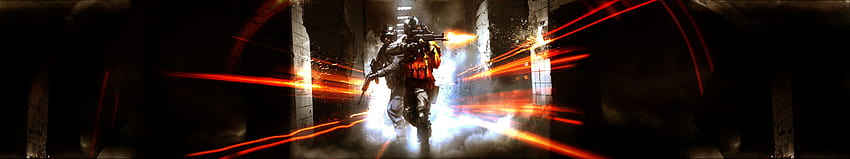 : sparkler, Battlefield 4, performance, 7680x1440 px, special effects 7680x1440 HD wallpaper
