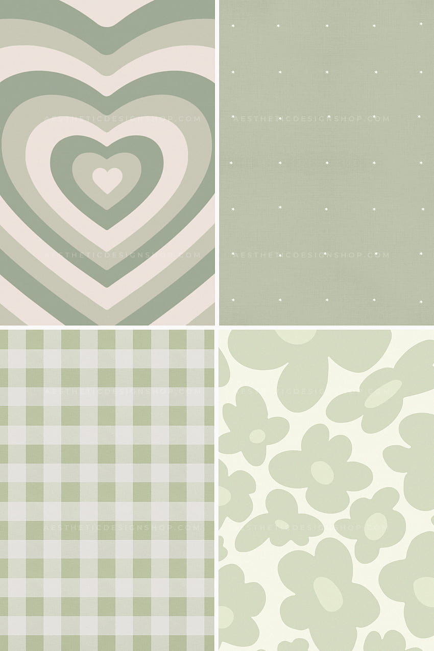 8 Sage green backgrounds ⋆ Aesthetic Design Shop, sage aesthetic HD phone wallpaper