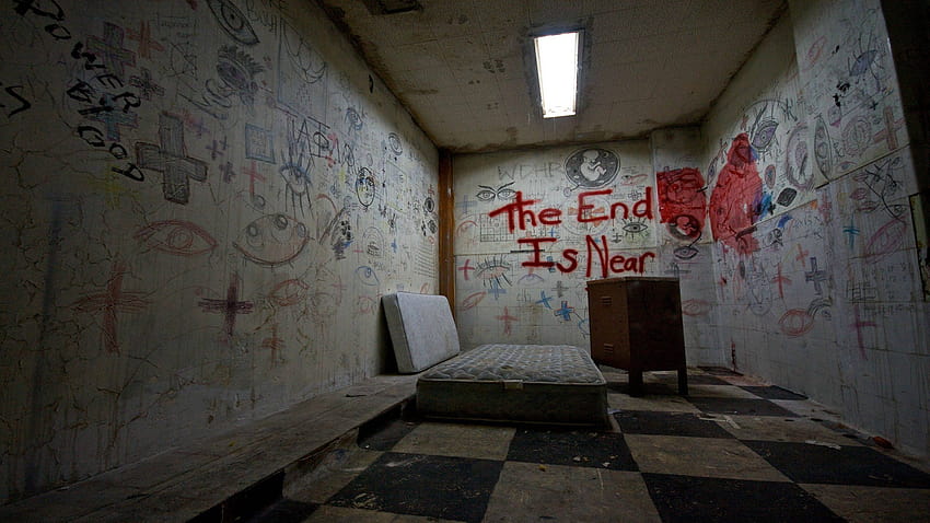 Room from an abandoned hospital:, creepy hospital HD wallpaper