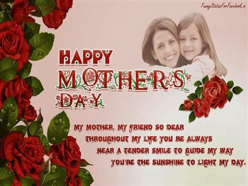 Happy Mother's Day Quotes for Daughter, dear mother HD wallpaper