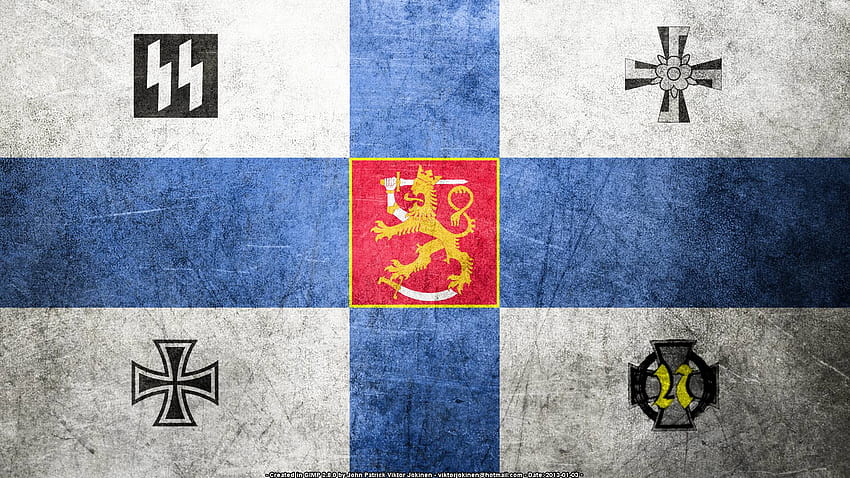 Fiński [1920x1080] dla twojej flagi Finlandii Tapeta HD