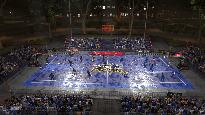 NBA 22 Street Blacktop Concept: The Night Park League Pro Am от Deibys Mod, 22 парк HD тапет