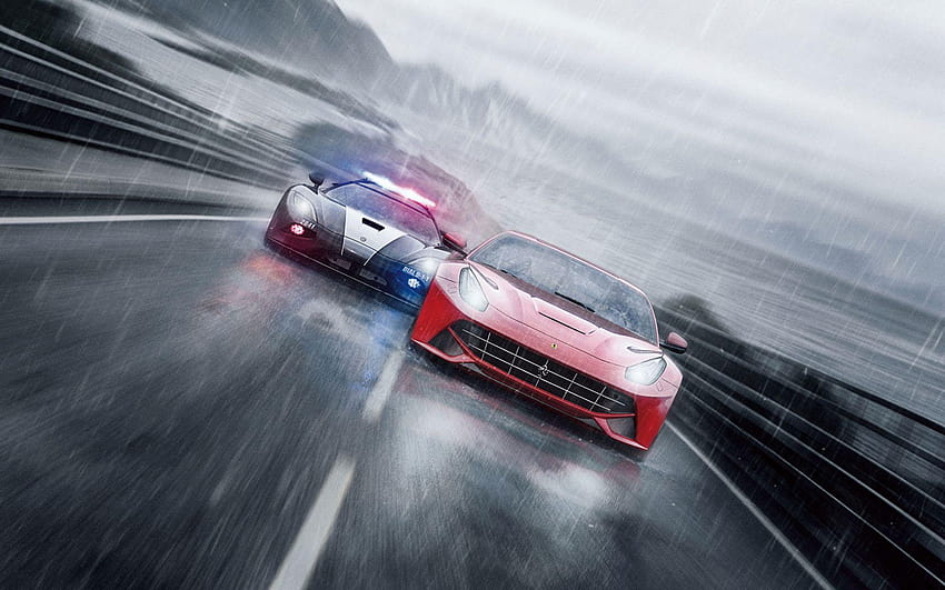 Need for Speed ​​Rivals-Spiel HD-Hintergrundbild
