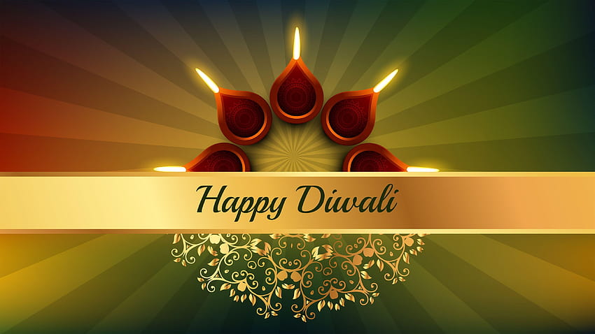 해피 디왈리, 인도 축제, 축하 HD 월페이퍼