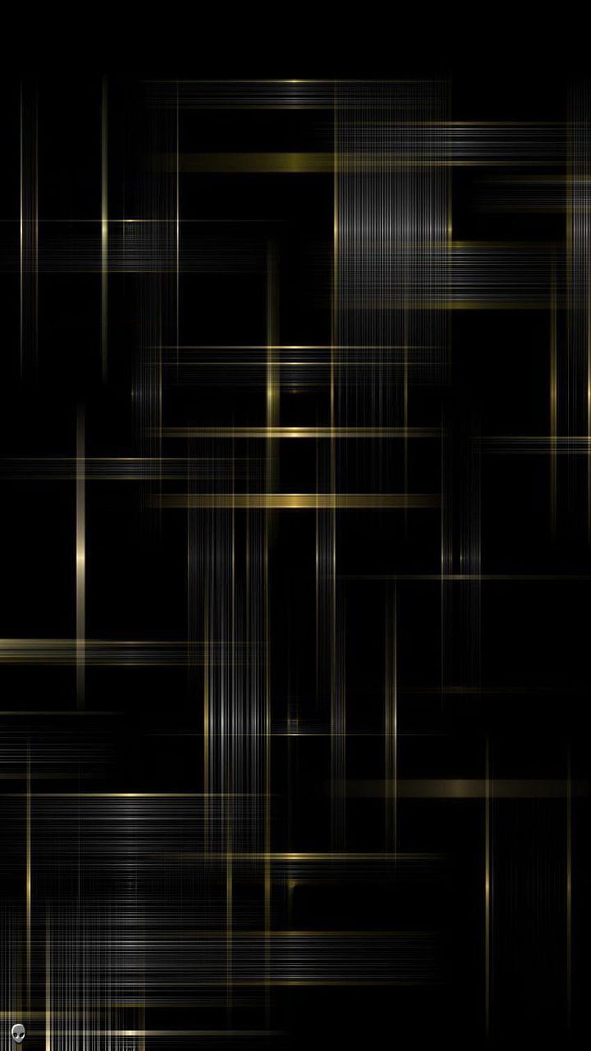 Black and Gold Galaxy S3, black gold HD phone wallpaper