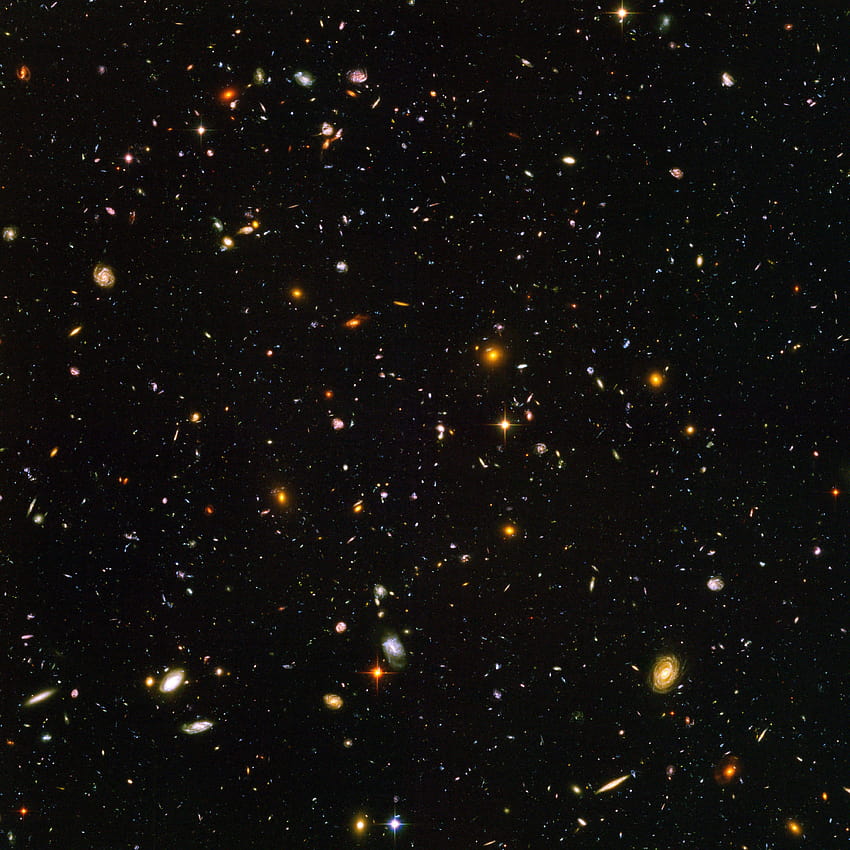 Hubble Ultra Deep Field HD phone wallpaper