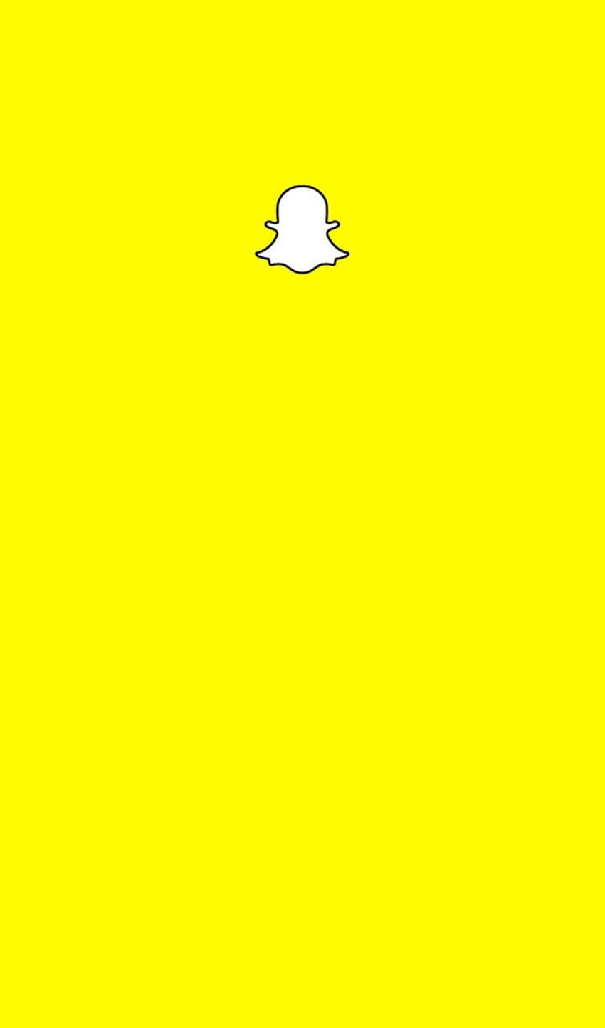 Snapchat logo HD phone wallpaper