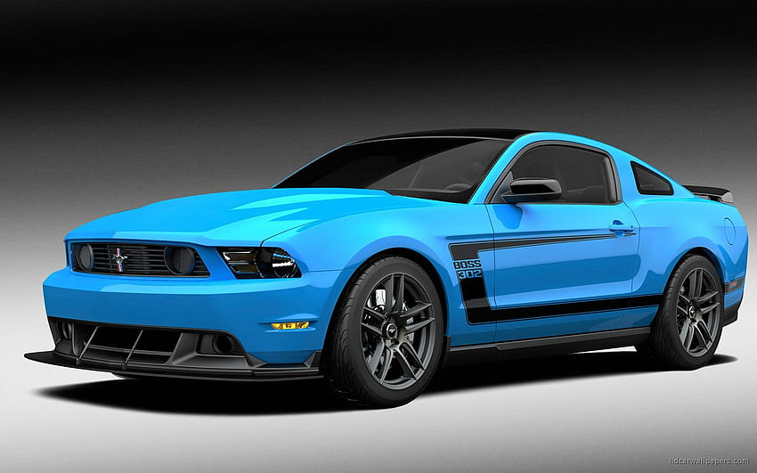 Blue 2012 Ford Mustang Boss Car [1920x1200] for your , Mobile & Tablet, blue mustang HD wallpaper