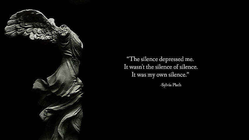14 Quotes from Sylvia Plath, deep dark quotes HD wallpaper