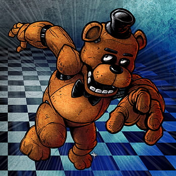 prompthunt: freddy fazbear from fnaf in tokyo ghoul anime, 4 k, hyper  realistic, anime style, illustration