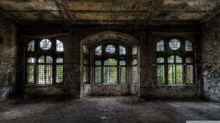 Empty Room In Old Building Ultra Backgrounds, old buildings HD wallpaper