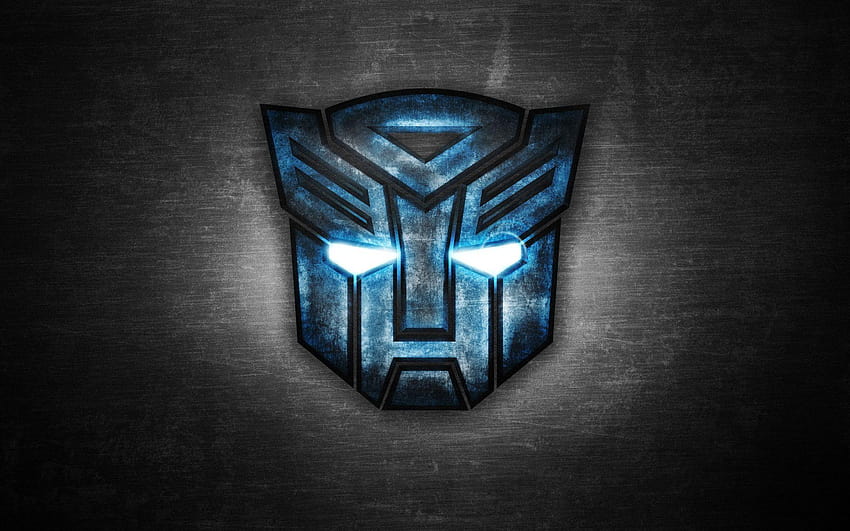 Transformers logo, optimus prime logo HD wallpaper