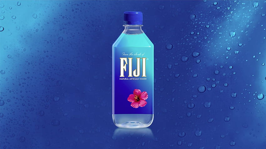 Butelka wody, estetyka wody fidżi Tapeta HD