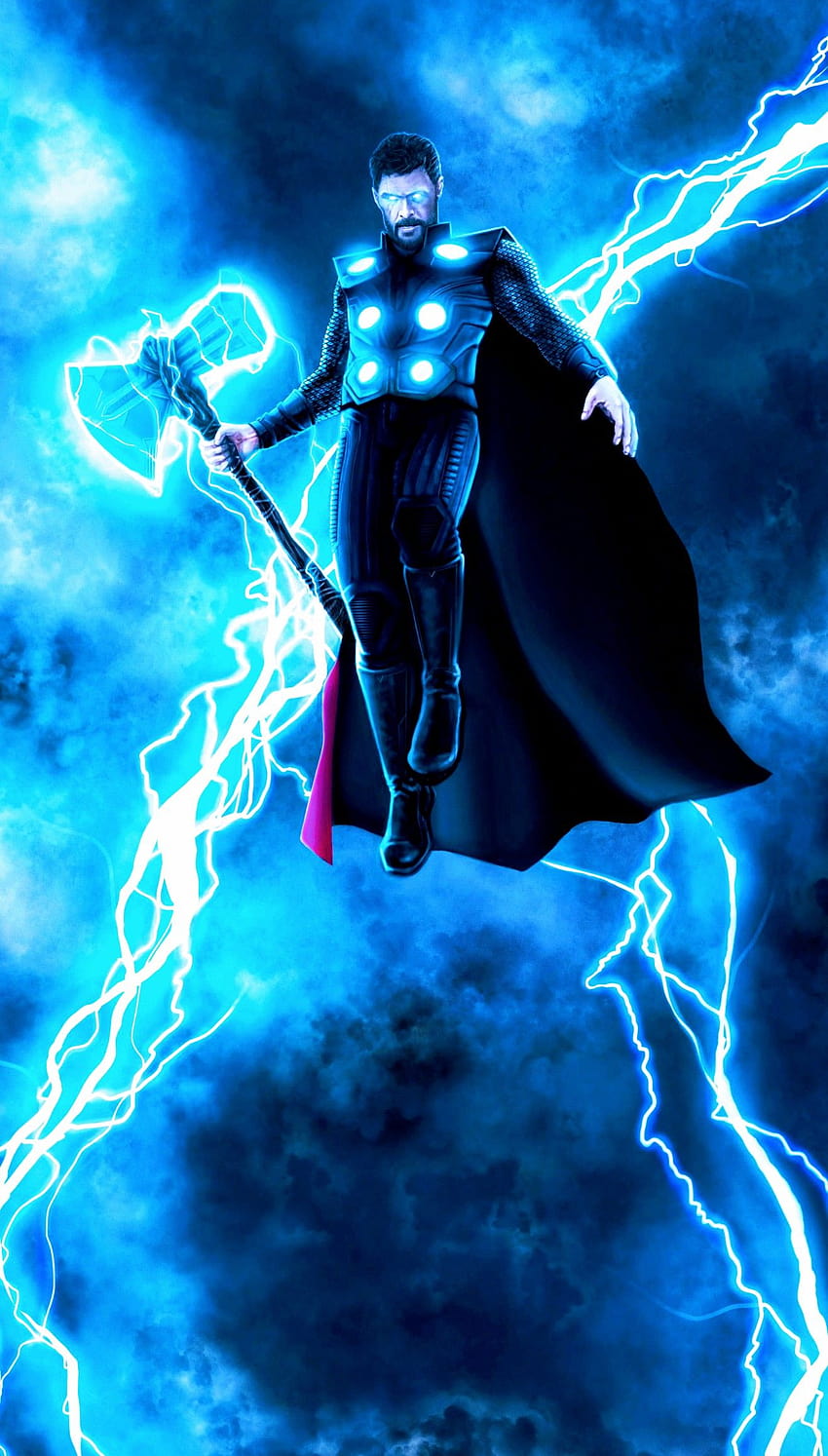 Thor, thunder superheroes HD phone wallpaper