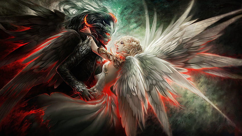 asta demonic angel form wallpaper｜TikTok Search