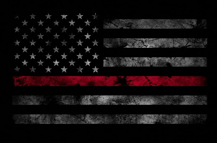Thin lines thin red thin blue police firefighters flag HD phone  wallpaper  Peakpx