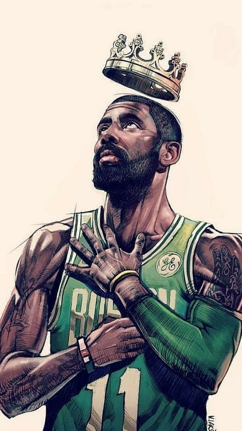 Kyrie Irving, The Real King はい、いいえ Kyrie Irving HD電話の壁紙