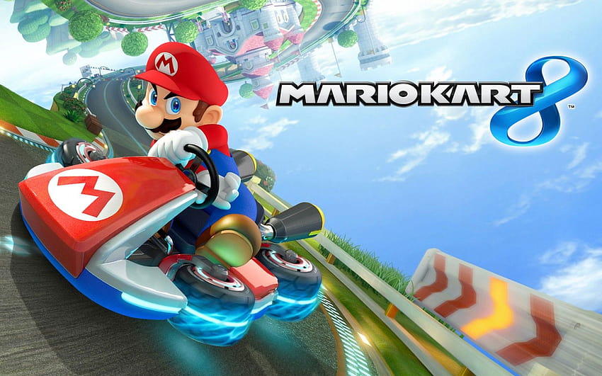 : Mario Kart 8, arcade, racing, may, 2014, mario, toadette, Daisy, koopa troopa, bowser, Donkey Kong, Luigi, waluigi, Peach 1920x1200 HD wallpaper