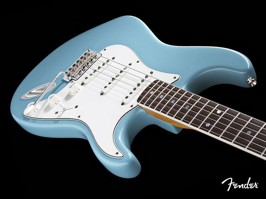 Blue Fender Strat by cmdry72, fender stratocaster HD wallpaper