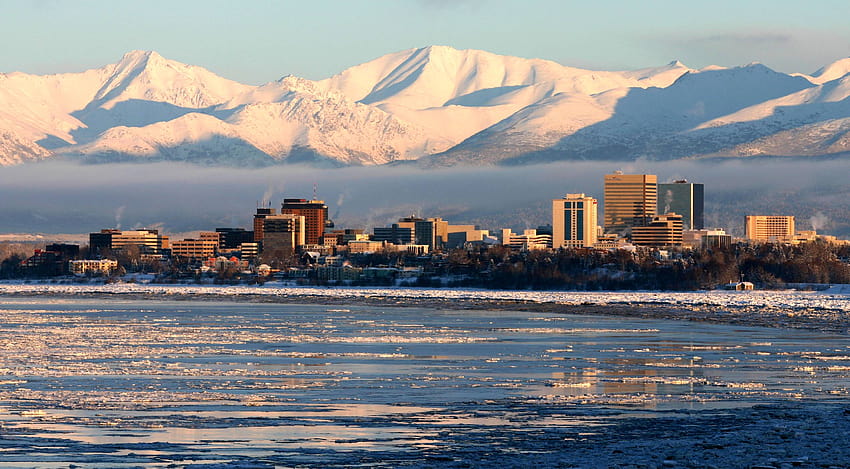 Anchorage dapat menaikkan batasan ketinggian bangunan yang akan menghalangi sinar matahari musim dingin yang berharga Wallpaper HD