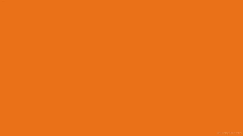 Orange Color, plain orange HD wallpaper
