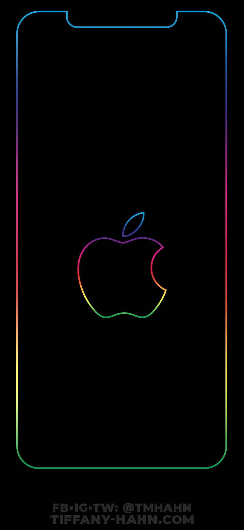 Iphone Xs Max Rainbow, apple iphone xs full HD phone wallpaper | Pxfuel