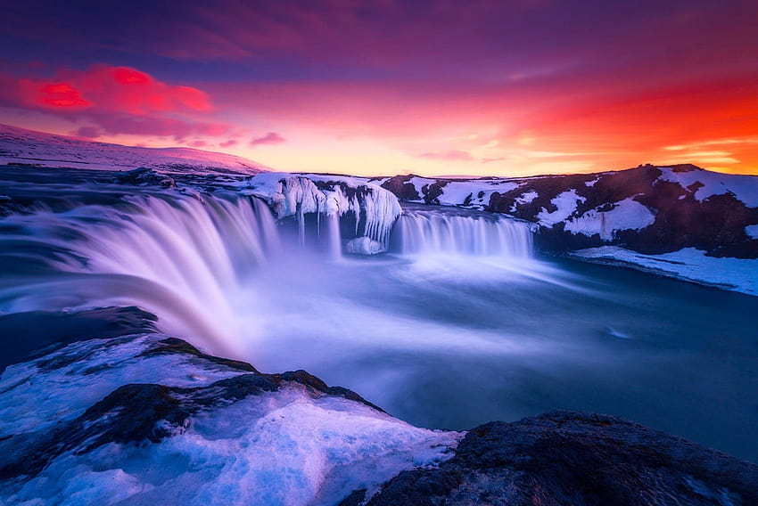 Iceland nature, iceland computer HD wallpaper