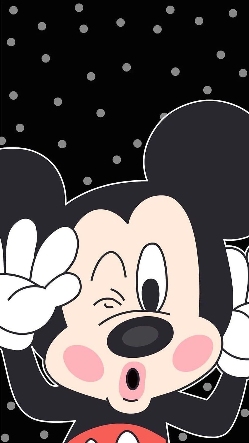 Mickey mignon, cool mickey mouse Fond d'écran de téléphone HD