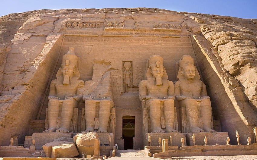 Ancient Egyptian Architecture, ramesses ii HD wallpaper