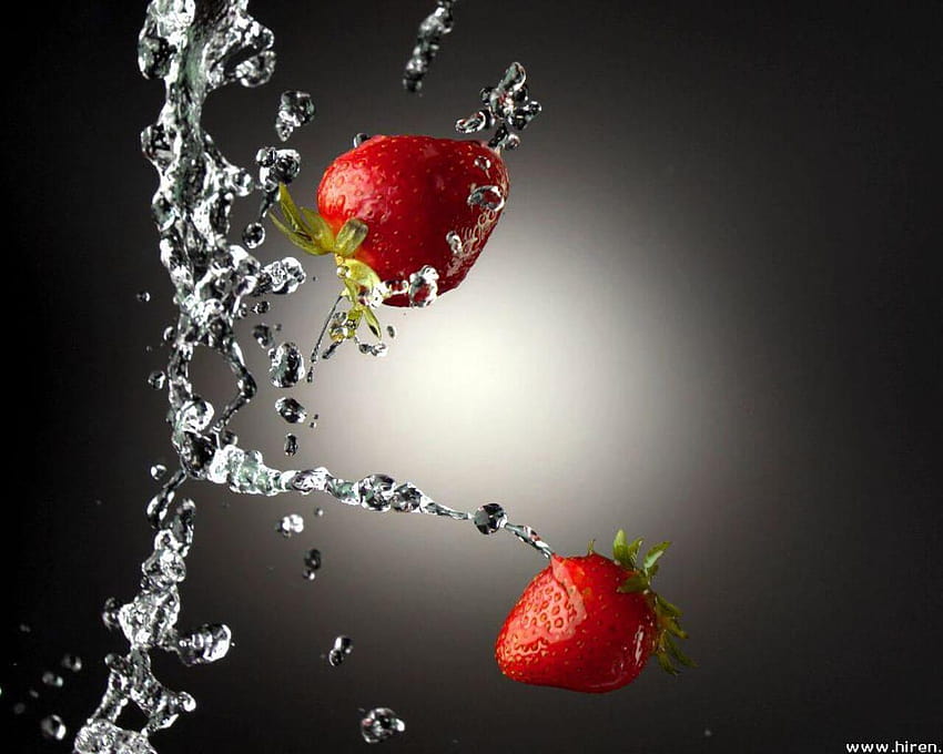 Download Pattern Of 3D Strawberry Desktop Wallpaper | Wallpapers.com