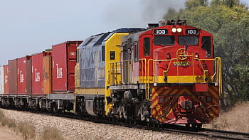 freight train wallpaper