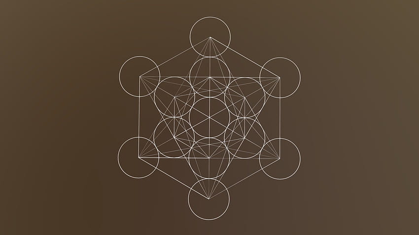 Geometria Sacra: Cubo di Metatron, cubo di metatron Sfondo HD