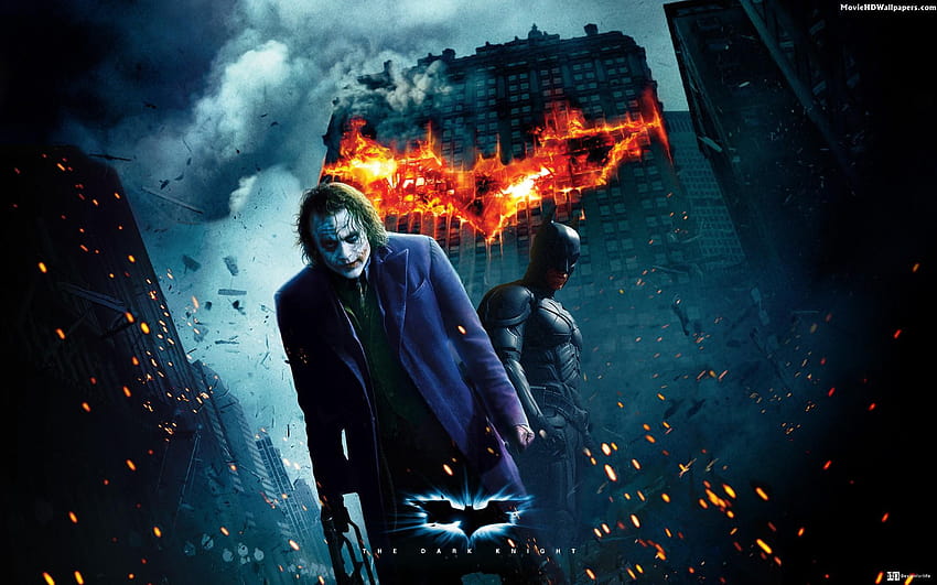 Batman The Dark Knight, joker 2008 Fond d'écran HD